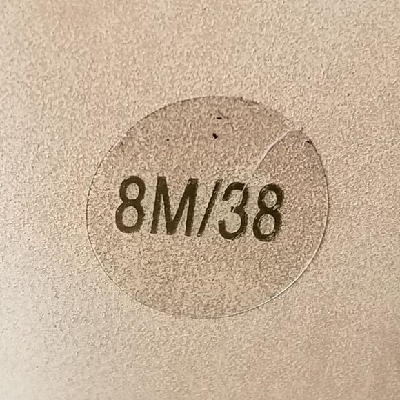 Vince Camuto Keyna Peep Toe Booties, Black Suede, Womens Size 8 M / 38 - Picture 12 of 12